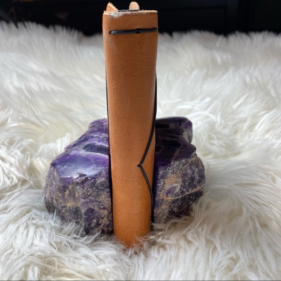 AMETHYST Bookends 💜